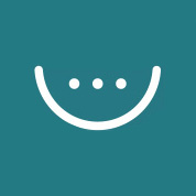 smiley face on teal background representing happiness and positivity with 15 ways to smile