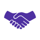 illustration of two hands shaking symbolizes agreement or partnership representing ten collaboration opportunities